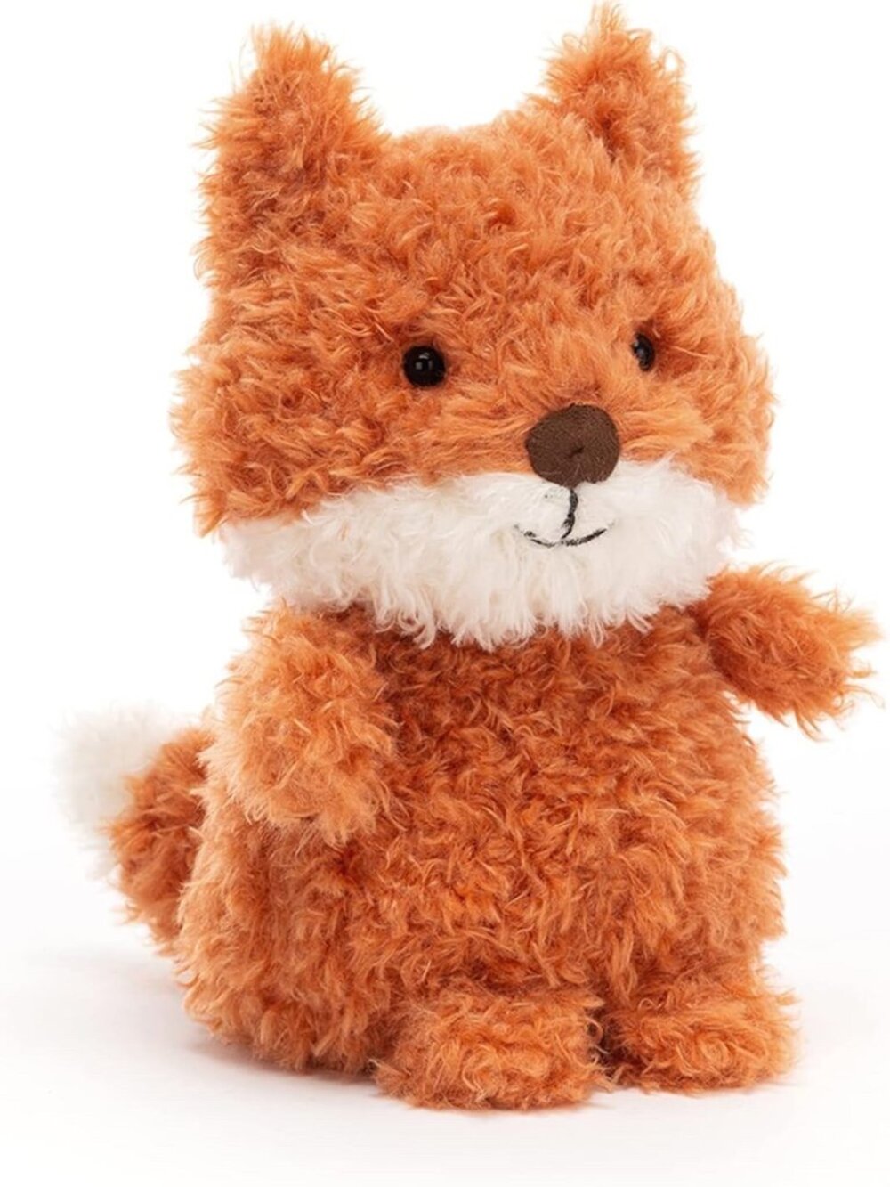 Jellycat Little Fox Plush Soft and Cuddly Collectable Toy Orange 7 in